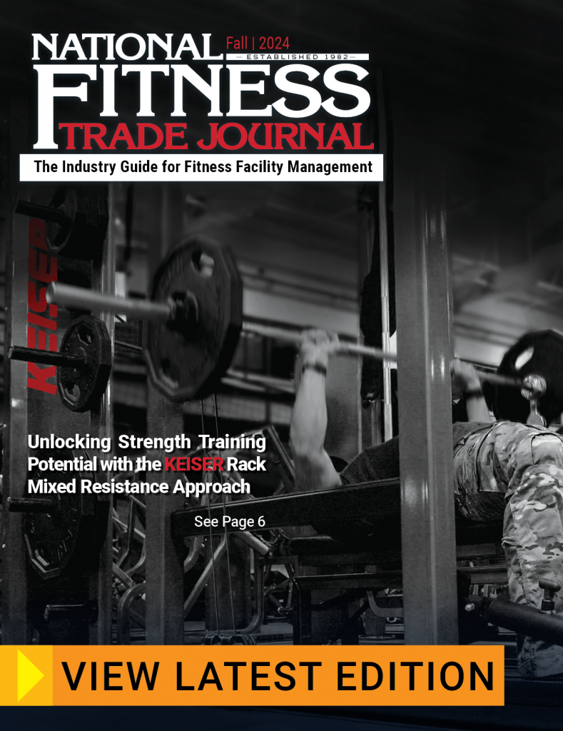 National Fitness Trade Journal Fall 2024 Edition - The fitness industry magazine for fitness club management